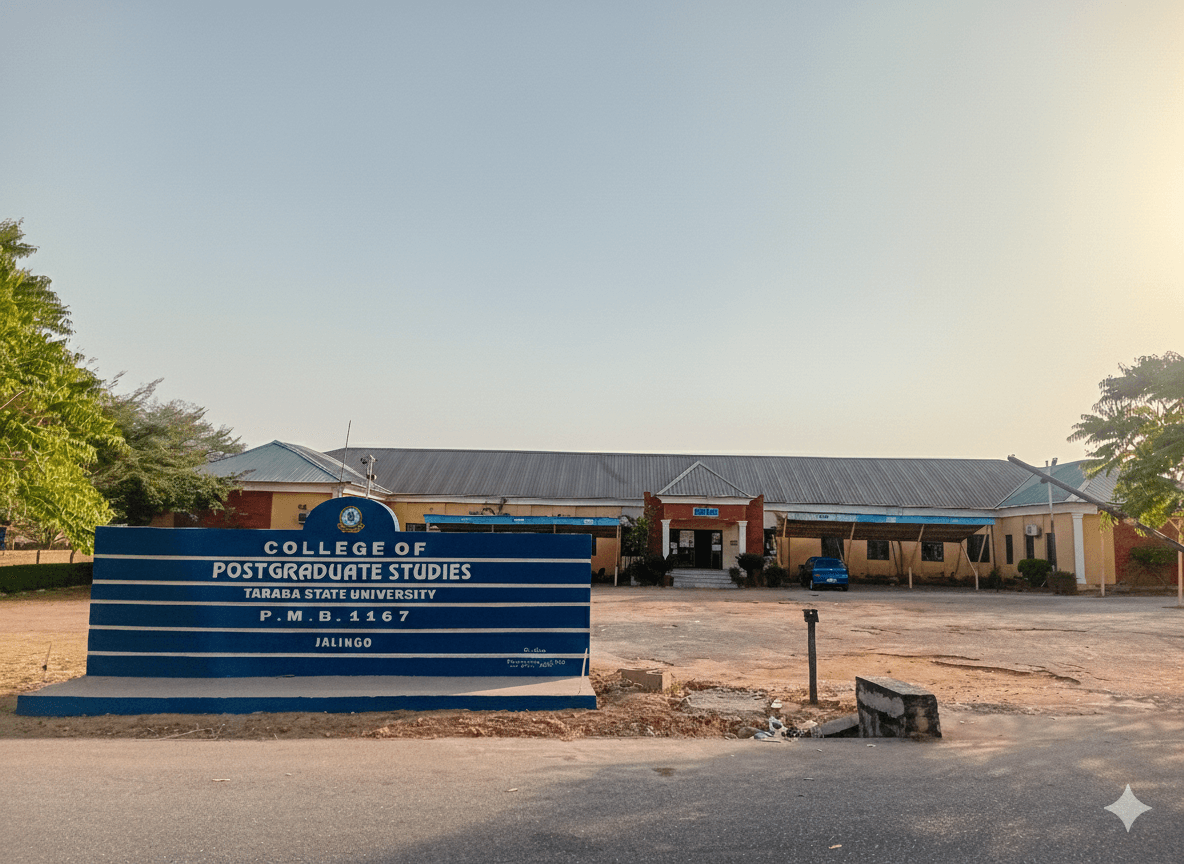 Taraba State University College of Postgraduate Studies
